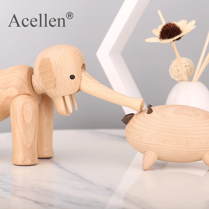 Оригинальные деревянные фигурки в виде копилки магнит бумажный зажим для