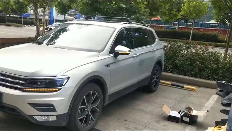 Светильник с динамическим поворотным сигналом для VW Volkswagen Tiguan MK2 2017 Touareg MK3