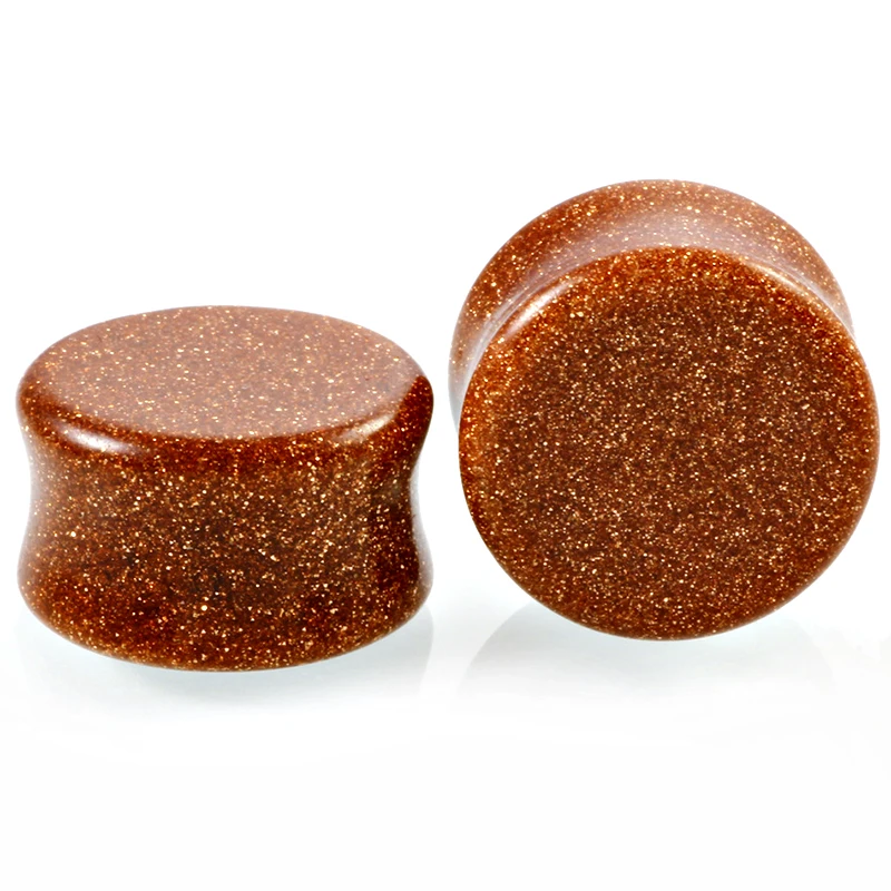 Серьги-растяжки из натурального камня для пирсинга 6-16 мм | Украшения и аксессуары