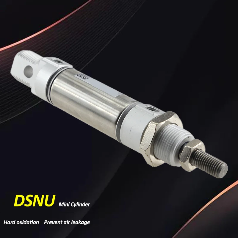 Круглый Мини пневматический цилиндр из нержавеющей стали Festo типа DSNU 10-200 мм 10 20-P-A