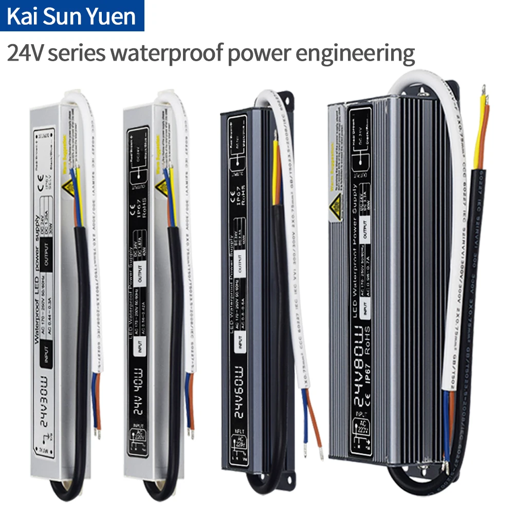 Прямая продажа с фабрики светодиодный водонепроницаемый проект от 220 В до 24 20 Вт
