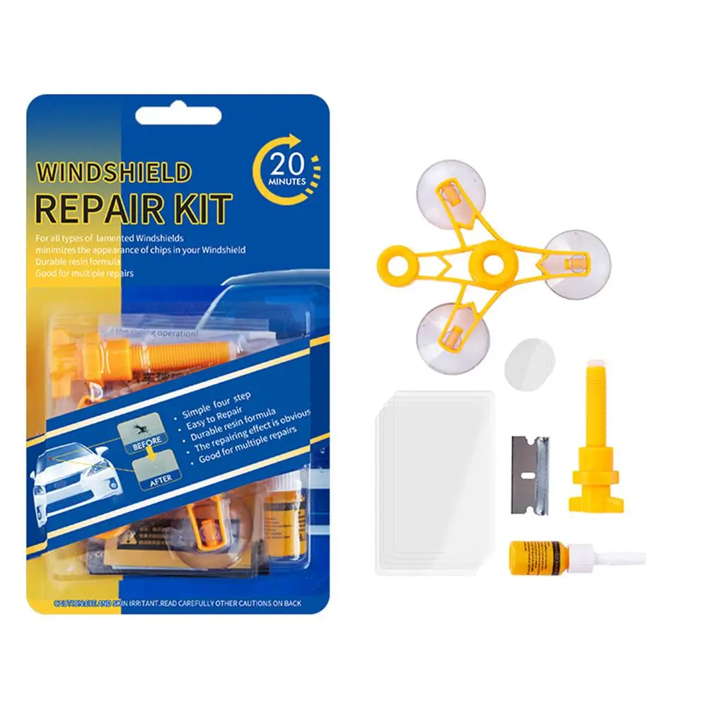 

Liquid Windshield Repair Kit Auto Car Window Glass Scratch Crack Restore Repair Tool Car Window Screen Polish Car Styling