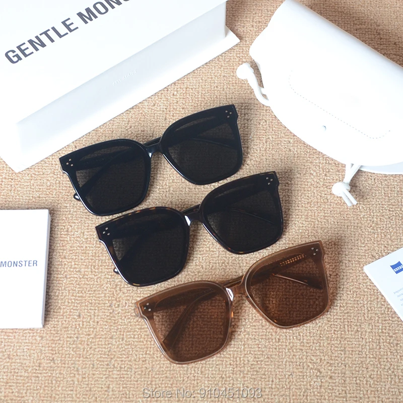 

2020 Oversized Women Sunglasses Square Gentle Brand HER Designer Big Frame Sunglasses For Men Female UV400 Sun Glasses oculos