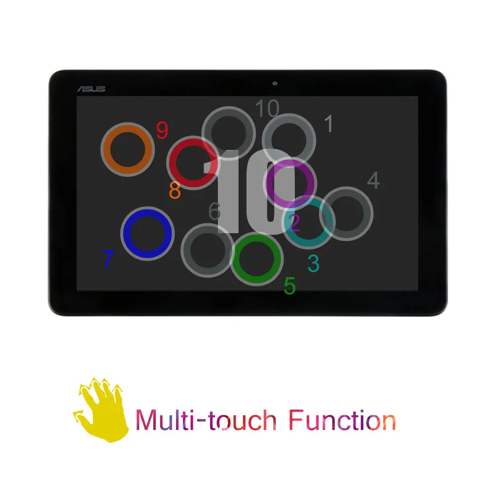 С рамкой для Asus MeMO Pad 10 ME102 ME102A K00F MCF-101-0990-01-FPC-V4.0 ЖК Экран дисплея Панель матрица