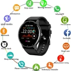 Смарт-часы ZL02 унисекс, сенсорный экран 1,28 дюйма, водонепроницаемость IP67, пульсометр, для телефонов Xiaomi, iOS