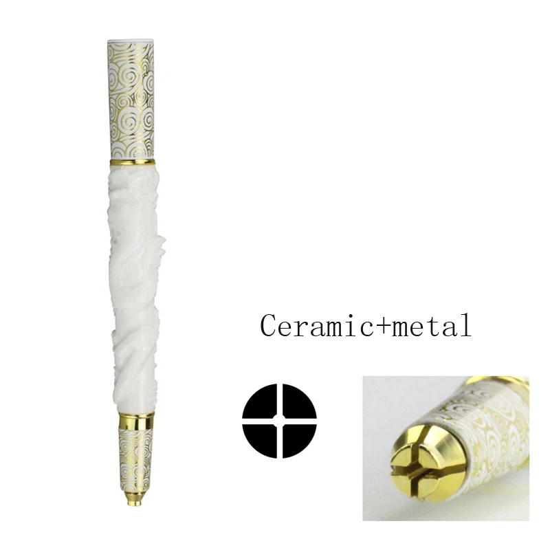 

1 шт., ручка для перманентного макияжа, с керамической и металлической ручкой