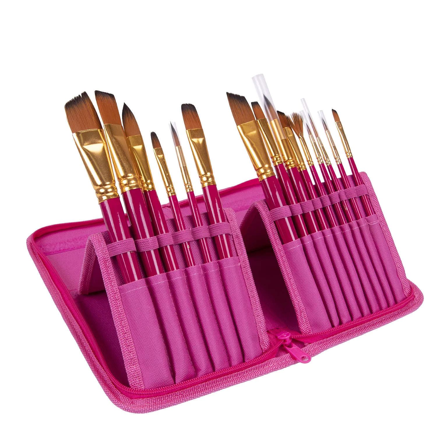 15 желтых нейлоновых волос Золотая алюминиевая трубка картина искусственная