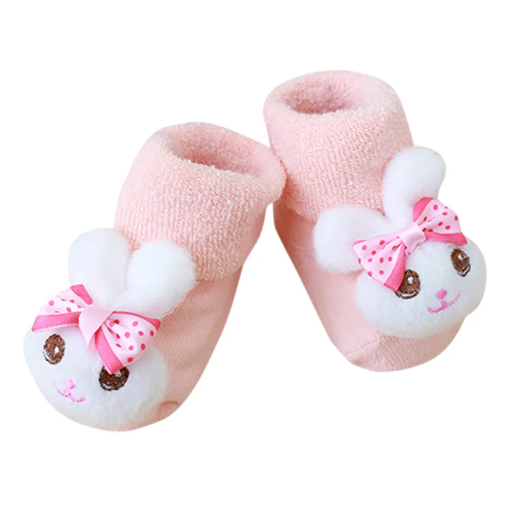 Sokcs/Детские носки с милым рисунком для новорожденных calcetines Детские Нескользящие