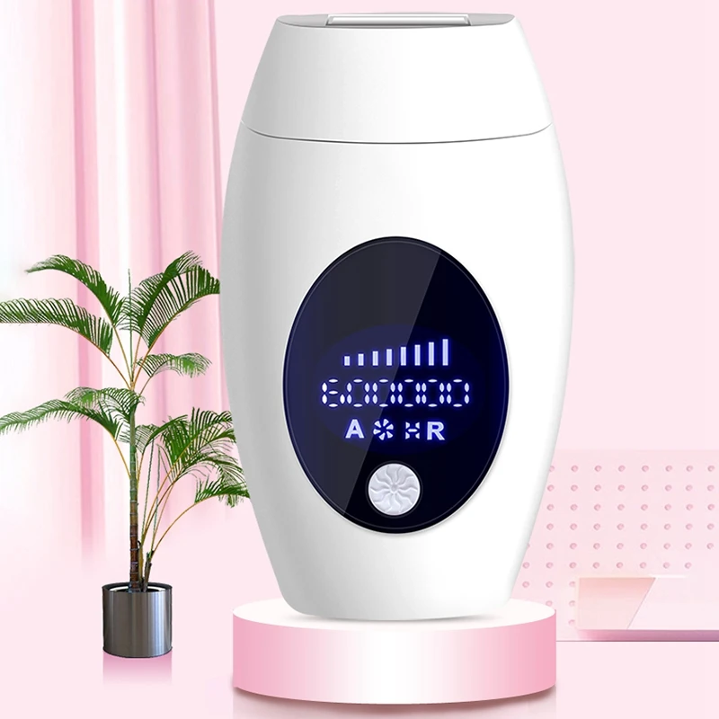 ЕС вилка розовый 600000 Flash профессиональный Перманентный Ipl эпилятор ЖК дисплей для