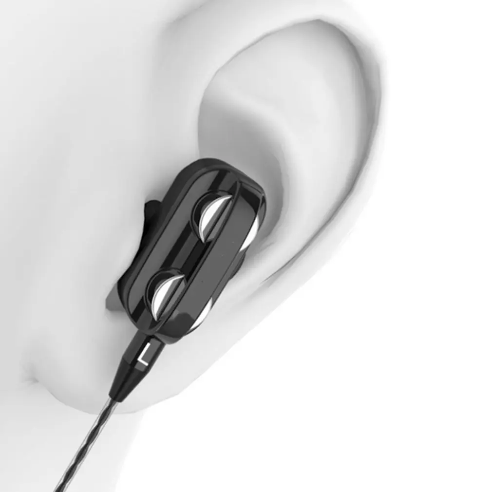 

Fashion Wired Ear Stereo Earphone Bass Subwoofer for Phone Sport Headset with Speaker Wire-controlled Earphone