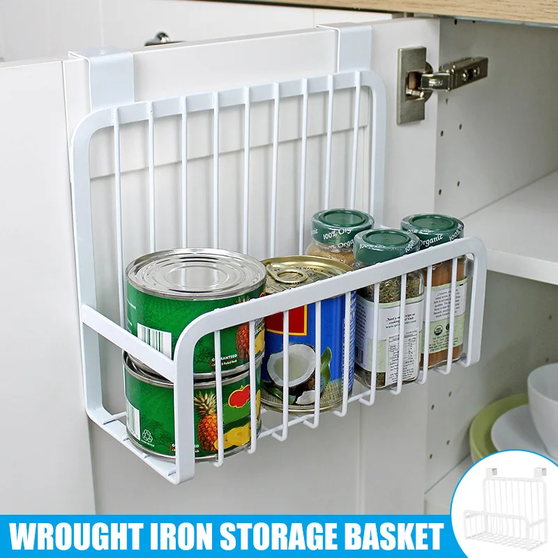 Держатель для корзины хранения подвесные органайзеры приправ кухни ванной