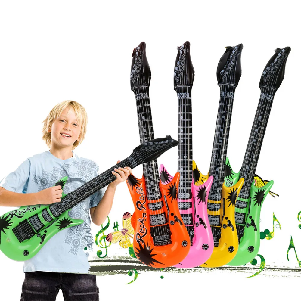 

16PCS Inflatable Musical Rock Band Instruments Cool and Fun Inflatable Musical Instruments for Kids Great Party Favor Party Bag