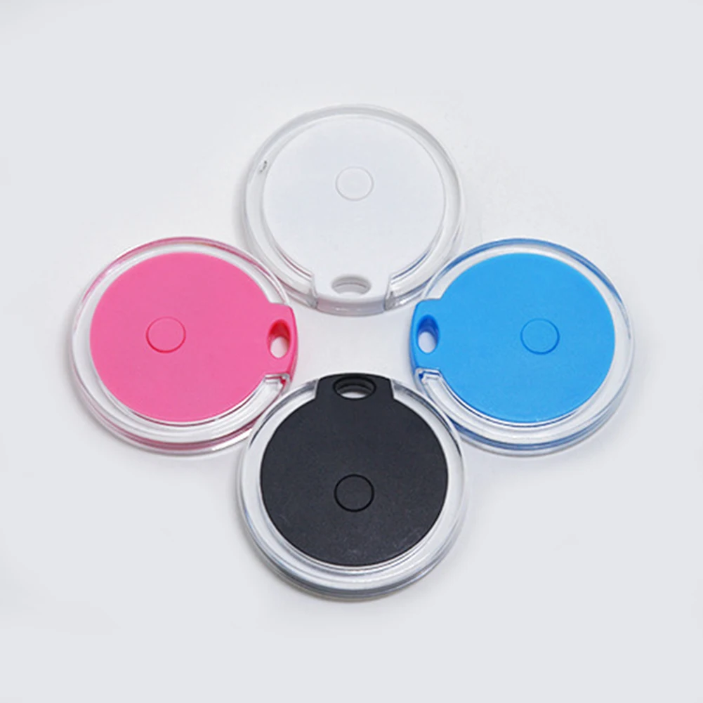 

4pcs Bluetooth-compatible Tracker Key Finder Round Item Locator Anti-Lost Locator Finder Tracker for Key Phone Wallet Pet Kid