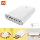 Xiaomi mijia AR принтер 300 точекдюйм портативный фото мини карман в стиле сделай сам; Удельный вес 500 мАч, изображение принтера Карманный принтер работать с mijia