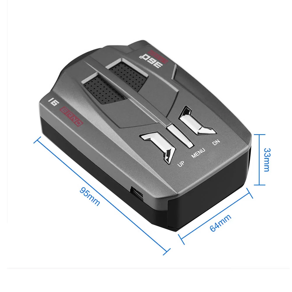 Автомобильный датчик радаров светодиодный дисплей голосовое