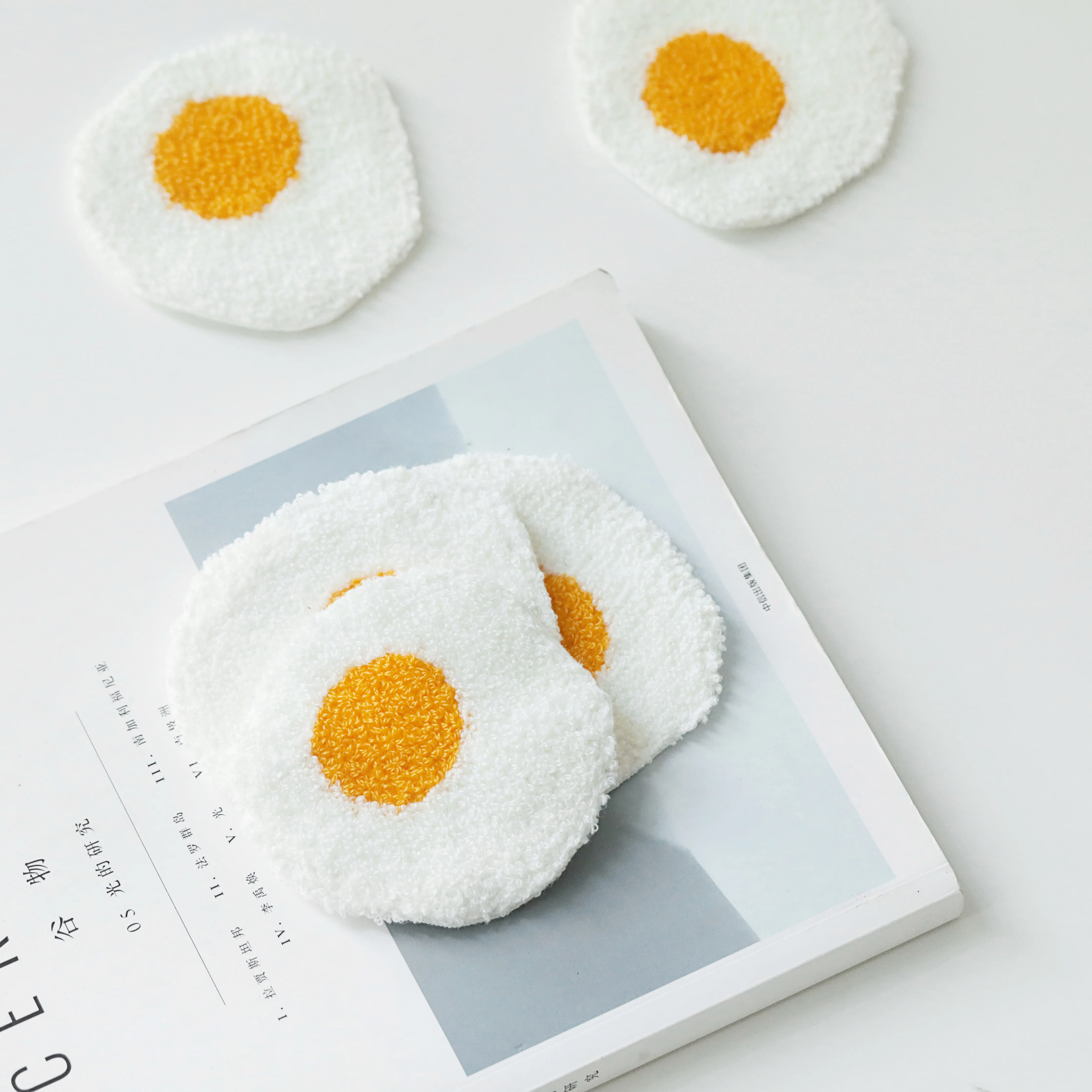 Корейские подставки под столовые приборы для напитков тканевый коврик кофейная