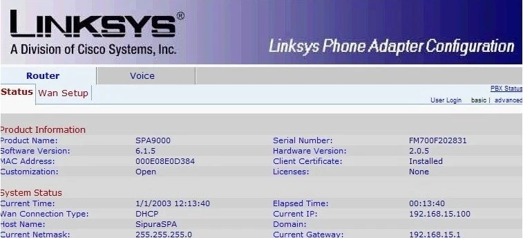 Unlocked Linksys SPA9000 Voip adapters iP PBX Phone VOIP adapter System V2 support 16 users | Электроника