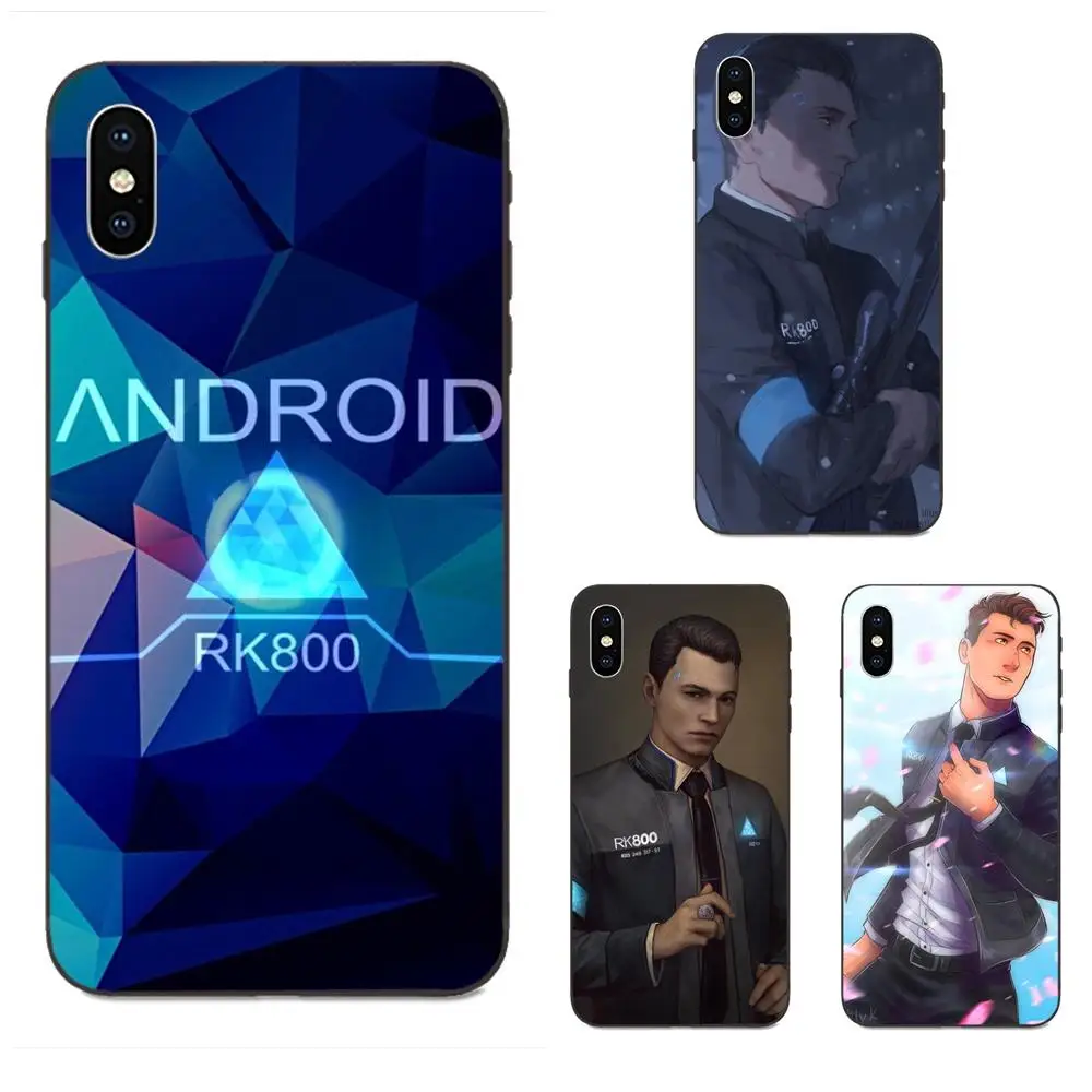 Для Huawei Honor 5A 6A 6C 7A 7C 7X 8 8A 8C 8X 9 9X 10 10i 20 Lite Pro Soft Call Box Детройт стать человеком Коннор