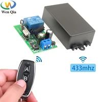 433 mhz 220v wireless remote control switch onoff button 110v remote control rf receiver transmitter for led lights bulb diy