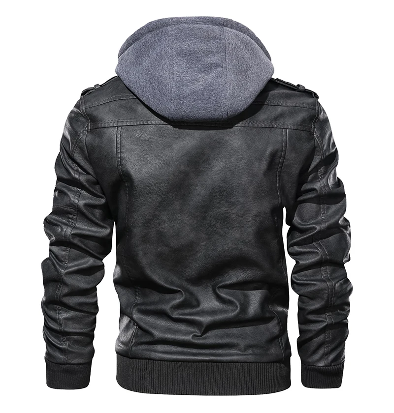 ReFire gear Bomber куртка из искусственной кожи Мужская винтажная Толстовка пилот Военная тактическая куртка зимние толстые теплые повседневные куртки мотоциклиста