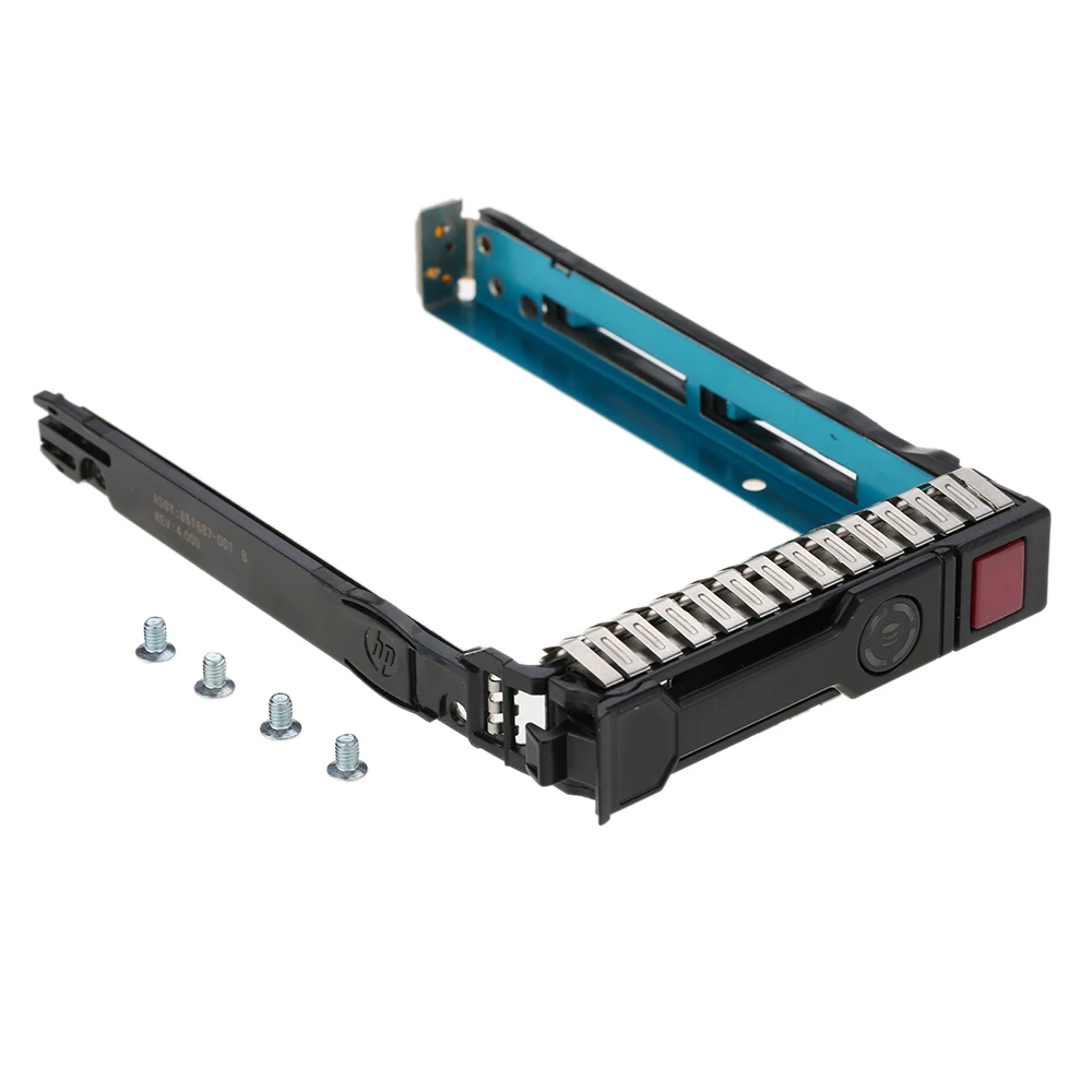 Для HP Proliant G8 Gen8 2 5 &quotПривод Caddy SFF SAS SATA HDD Лоток кронштейн 651687 001 DL380P|Компьютерные