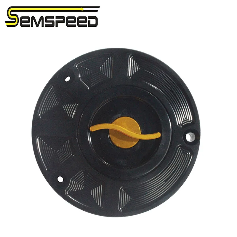 Аксессуары для мотоцикла SEMSPEED крышка топливного бака CNC Модифицированная