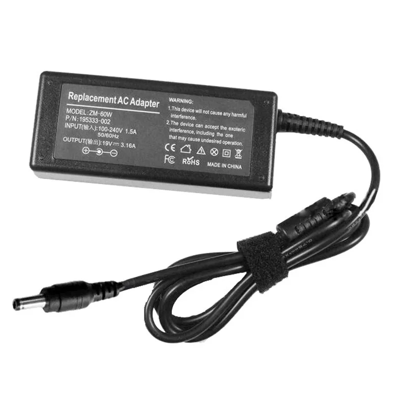 19 в 3.16A ноутбук блок питания для hp EVO N105 N115 N180 адаптер 17XL365 зарядное устройство C8246A