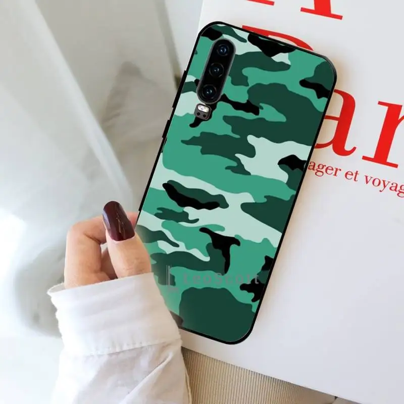 

Camouflage Pattern Camo military Army Phone Case For Huawei Y5 Y6 II Y7 Y9 PRIME 2018 2019 NOVA3E P20 PRO P10 Honor 10