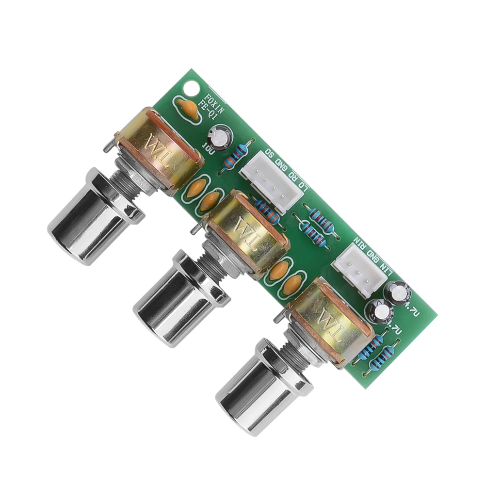 AIYIMA 2 1 Усилитель мощности преампер пассивная тоновая плата Тройная регулировка