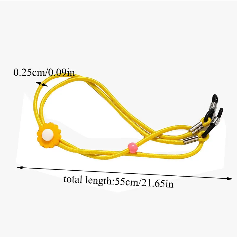 

Adjustable Sunglasses Chain Kids Sport Glasses Cord Eyeglasses Eyewear Cord Holder Non-Slip Neck Strap Reading Glasses Holder