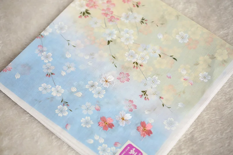 48*48 см высококачественные носовые платки для элегантных женщин мягкие милые