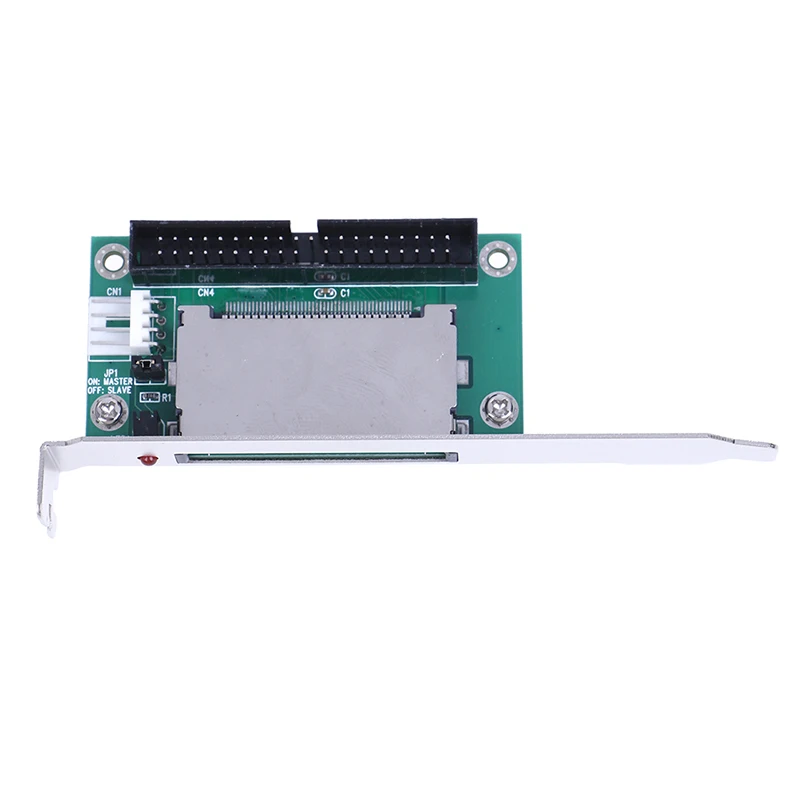 

40-Pin CF compact flash card to 3.5 IDE converter adapter PCI bracket back panel Computer Connector and Connections