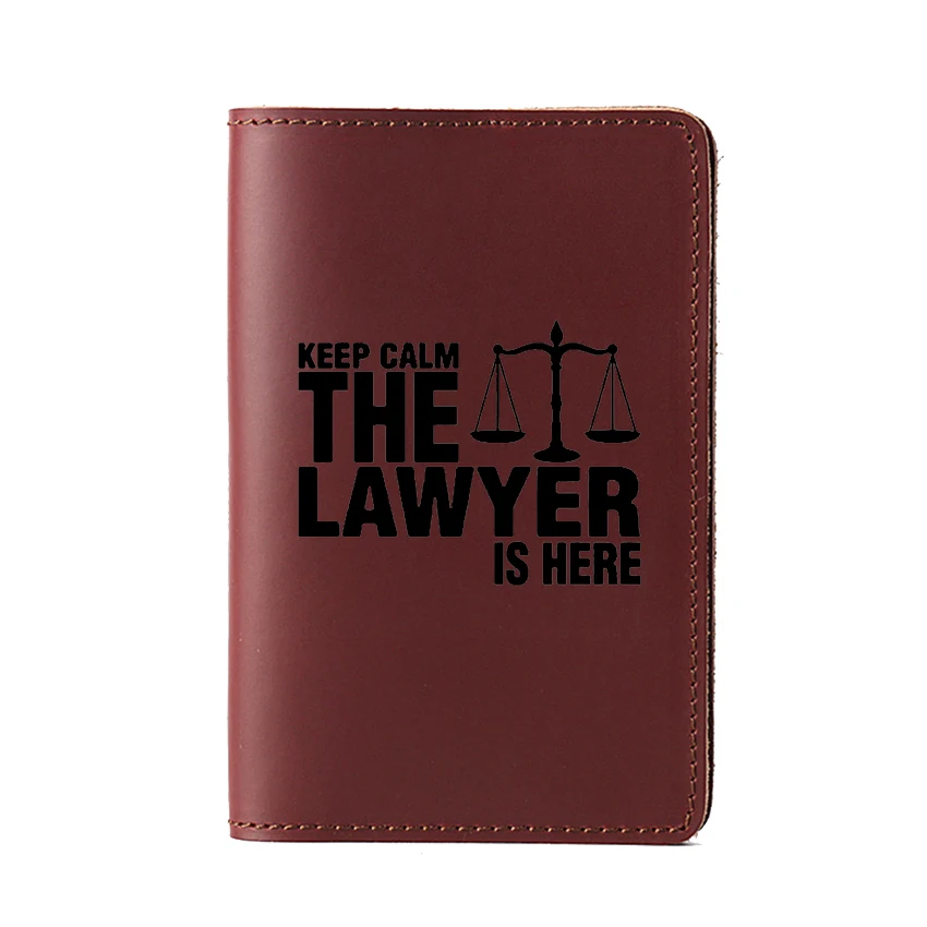 Keep Calm The Lawyer Is Here Обложка для паспорта держатели кредитных карт Дорожный Чехол кожаный бумажник кошельки для паспорта