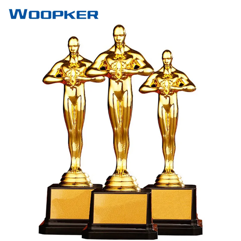 Индивидуальные статуи Оскара трофей награды маленький золотой человек