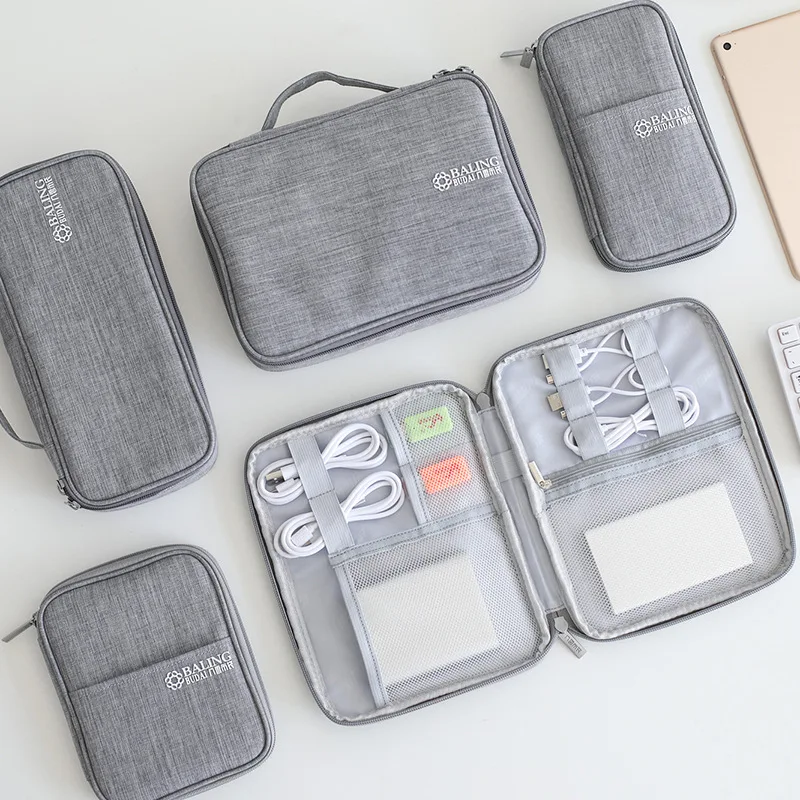 Продажа Многофункциональные сумки для хранения, удобное путешествие, внешний аккумулятор, жесткий диск, кабель для передачи данных, предметы интер...