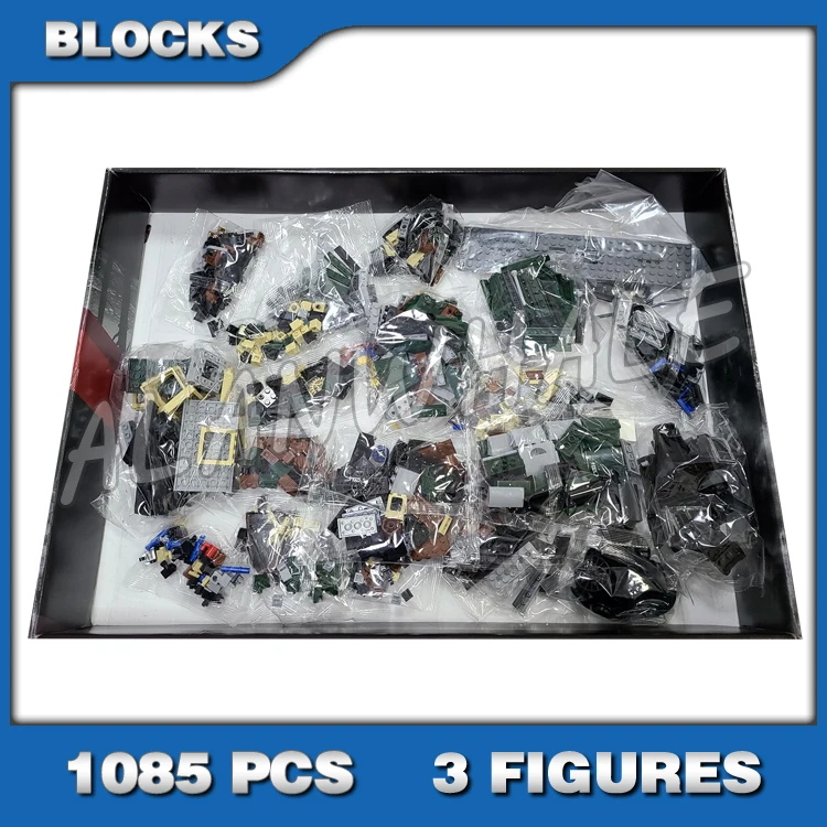 1085 шт в классическом стиле изумрудно зеленый ночной поезд паровоз 21005 модель