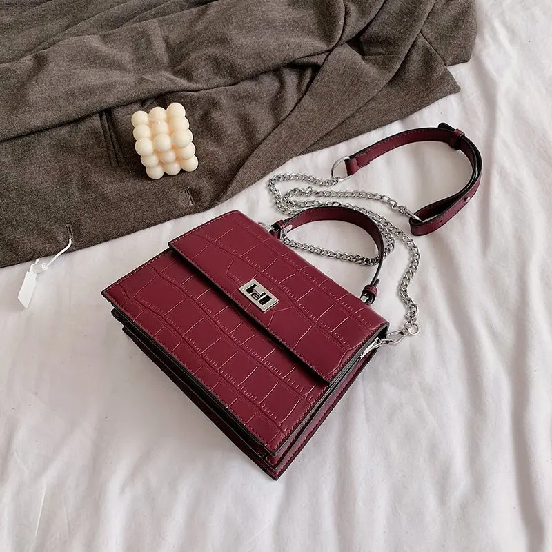 

New bags for women 2020 autumn and winter handbag shoulder bag handbag cover type handbag PU handbag messenger bag