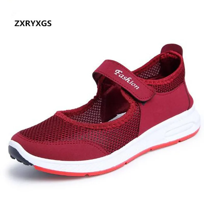 

Женские дышащие кроссовки, удобная повседневная обувь для ходьбы, на плоской подошве, Нескользящие, легкая весенняя обувь, 2022