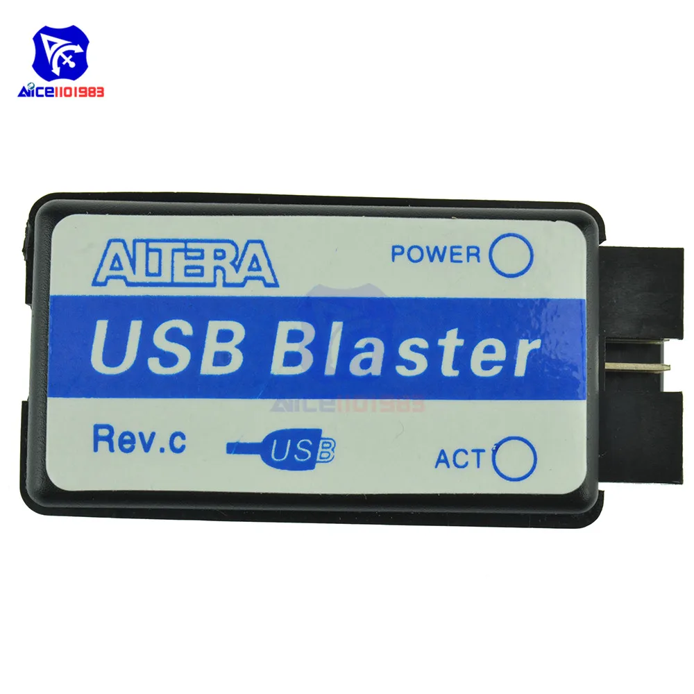 USB Blaster Mini USB кабель 10-Pin JTAG Соединительный кабель для CPLD FPGA NIOS JTAG программист Поддержка всех устройств ATLERA