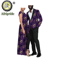african clothes for men and women couple clothing women maxi dress men slim fit jacket outwear formal party wedding s20c015