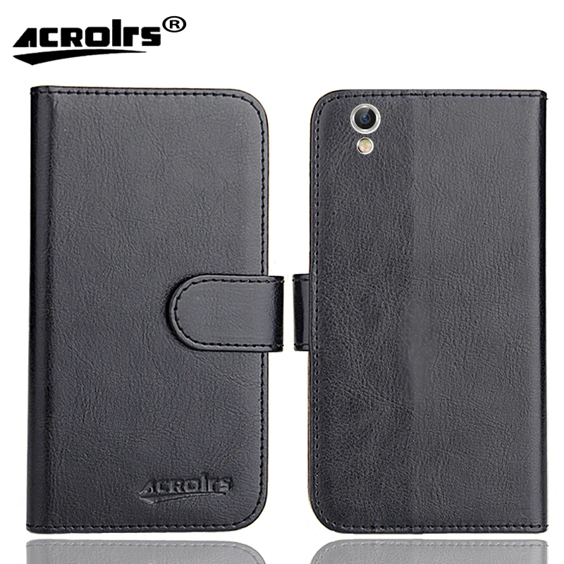 

ZTE Blade V7 Max Case 5.5" 6 Colors Flip Soft Leather Crazy Horse Phone Cover Stand Function Cases Credit Card Wallet