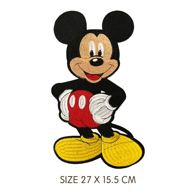 Диснеевских мультфильмов с Микки и Минни Одежда принтом Маус наклейки клей для