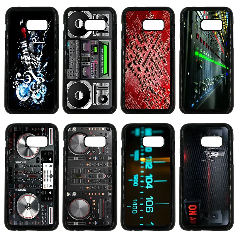Модные DJ радио старый мобильный телефон чехол жесткий пластиковый для Samsung