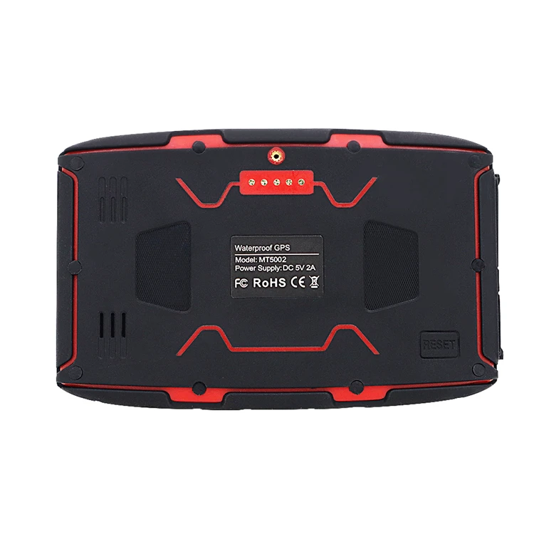 

Android 6.0 motorcycle GPS navigation gps tracker wifi Bt FM waterproof IP67 16G free maps