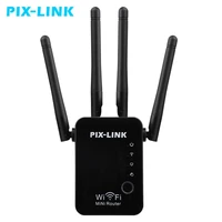 pixlink wifi repeater 300mbps amplifier rourter boosterap network range expander router power extender roteador 24antenna
