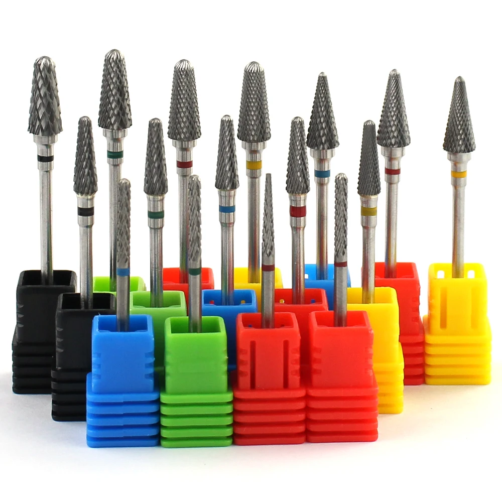 1 шт. твердосплавная фреза для маникюра и педикюра|Принадлежности дизайна ногтей|