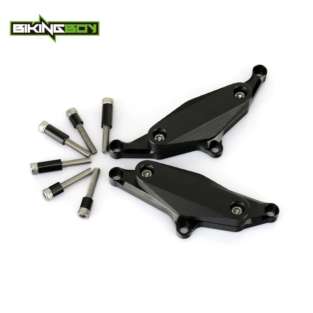 

BIKINGBOY Engine Slider for Yamaha V-MAX 1700 VMX 09 10 11 12 13 14 15 16 17 Guard Protector Crash Cover Pads Alloy ABS Plastic