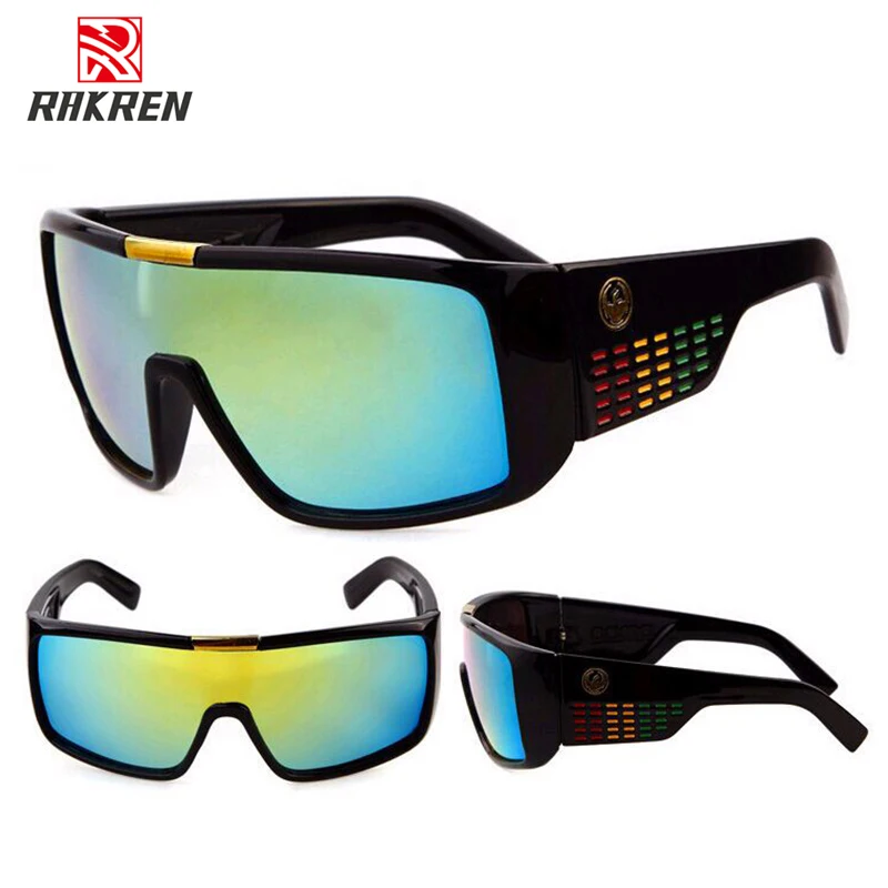 Большие спортивные ветрозащитные солнцезащитные очки для горного велоспорта