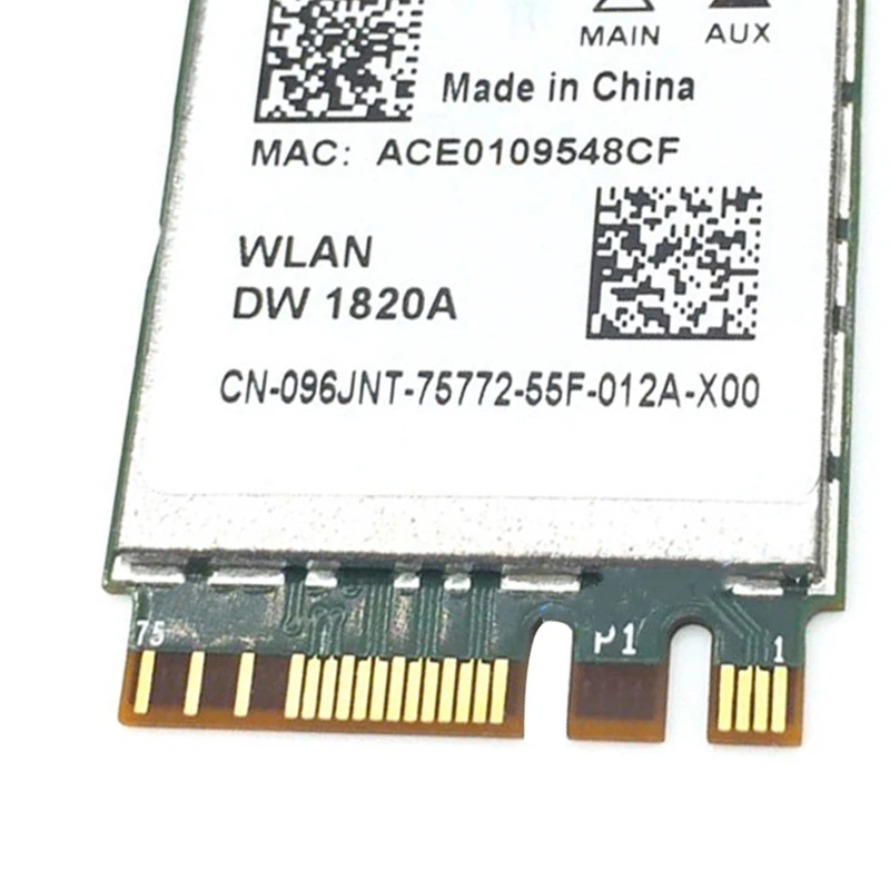 Беспроводная сетевая карта BCM94350ZAE DW1820A 802.11AC 867 Мбит/с Bcm94350 M.2 NGFF WiFi лучше чем Bcm94352Z