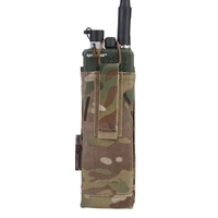 emersongear tactical avs style radio pouch for avs plate carrier vest walkie talkie bags panel hunting airsoft military shooting